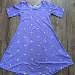 Cotton Lularoe Twirl Dress Size 8